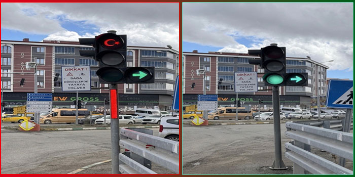 Mihralibey kavşağı rahatlıyor, kontrollü geçiş modülü başladı