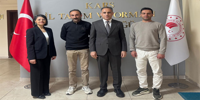 Kars'ta üreticilere, sahada uygulamalı destek