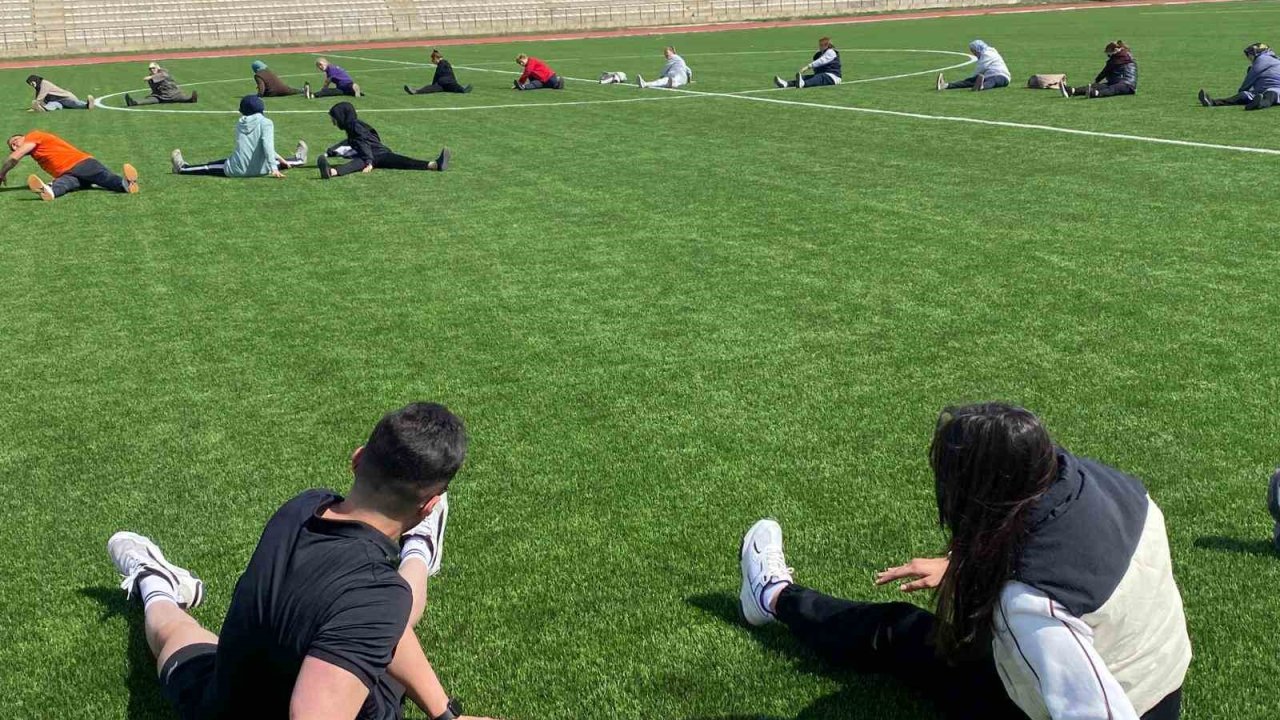 Erzincan’da "Koşabiliyorken Koş" etkinliği düzenlendi