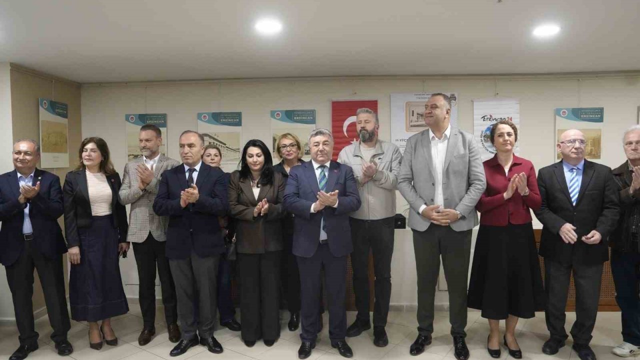 Kartal’da tarihe yolculuk: "Fotoğraflarla 19. Yüzyıldan Günümüze Erzincan" sergisi açıldı