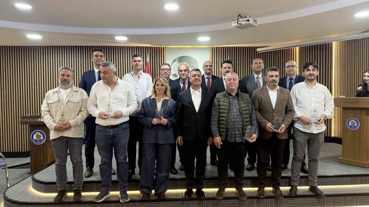 Tarsus’ta ekonomiye değer katanlara ödül