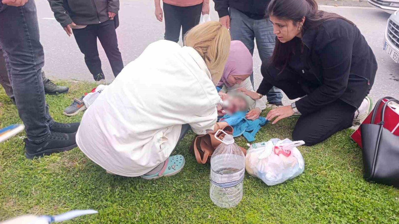 Antalya’da yürekleri ağza getiren kaza: Aniden yola fırlayan 5 yaşındaki çocuğa otomobil çarptı