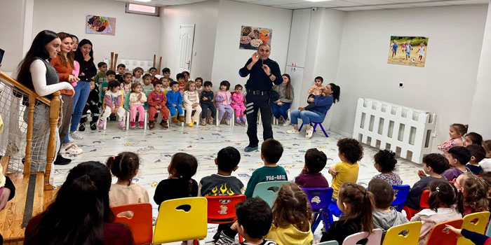 Kars’ta, miniklere polislik ve güvenlik bilinci aşılandı