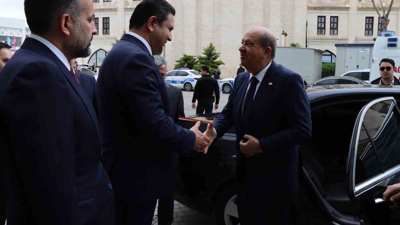 KKTC eski Cumhurbaşkanı Tatar Şanlıurfa’da