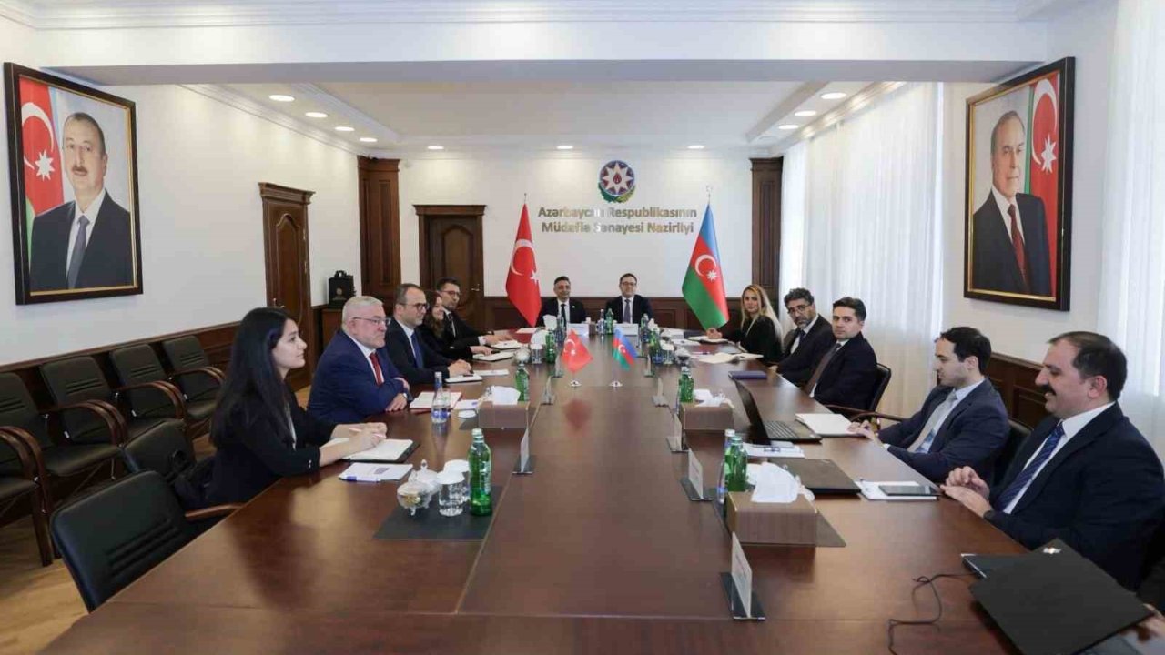 Savunma Sanayii Başkanlığı ile Azerbaycan Savunma Sanayisi Başkanlığı arasında işbirliği sözleşmesi imzalandı