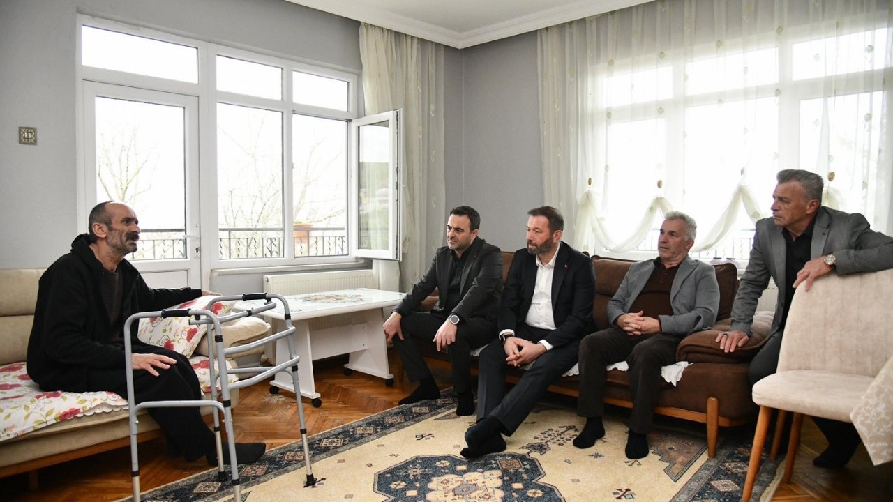 Başkanı Özlü’den hastalara moral ziyareti