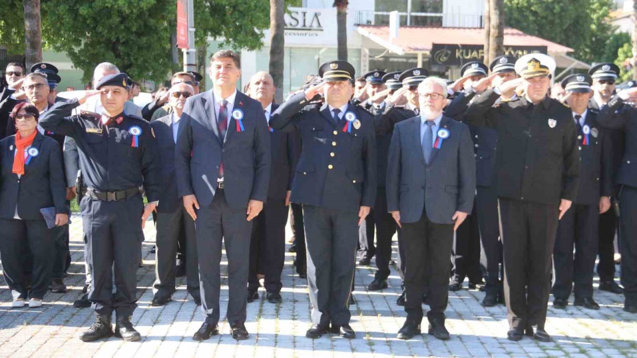 Fethiye’de Türk Polis Teşkilatının 181. Kuruluş Yıldönümü törenle kutlandı