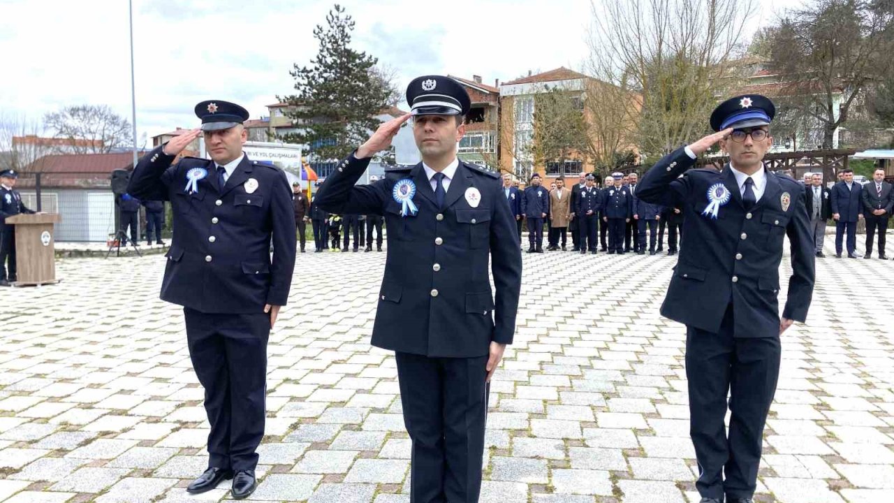 Kavak’ta Polis Haftası töreni
