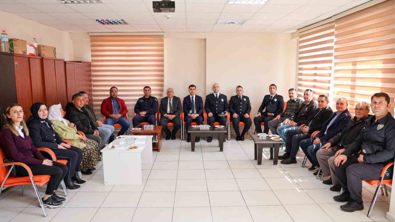 Çameli protokolünden 10 Nisan’da polislere anlamlı ziyaret