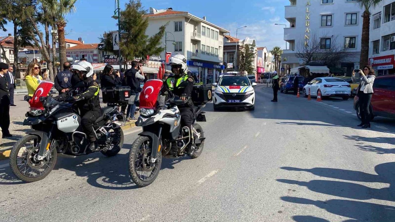 Ayvalık’ta Türk Polis Teşkilatı’nın 181. kuruluş yıldönümü kutlandı