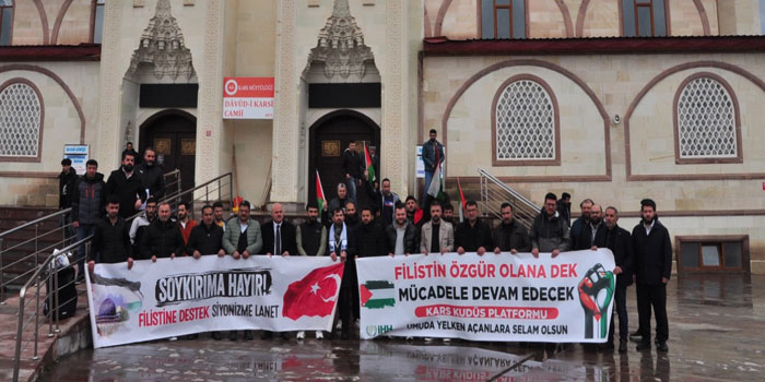 Filistin için 81 ilde ortak ses