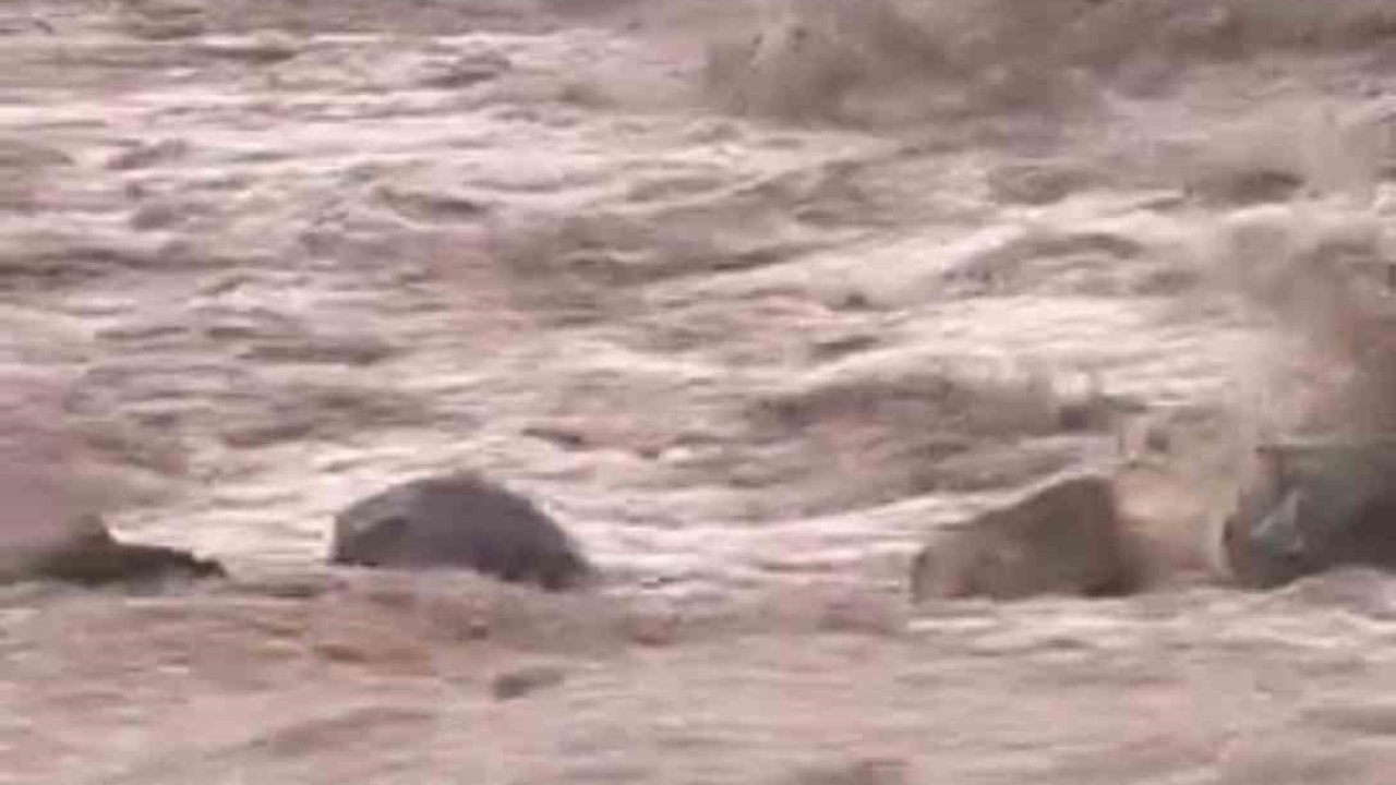 Siverek’te sağanak yağış sele neden oldu