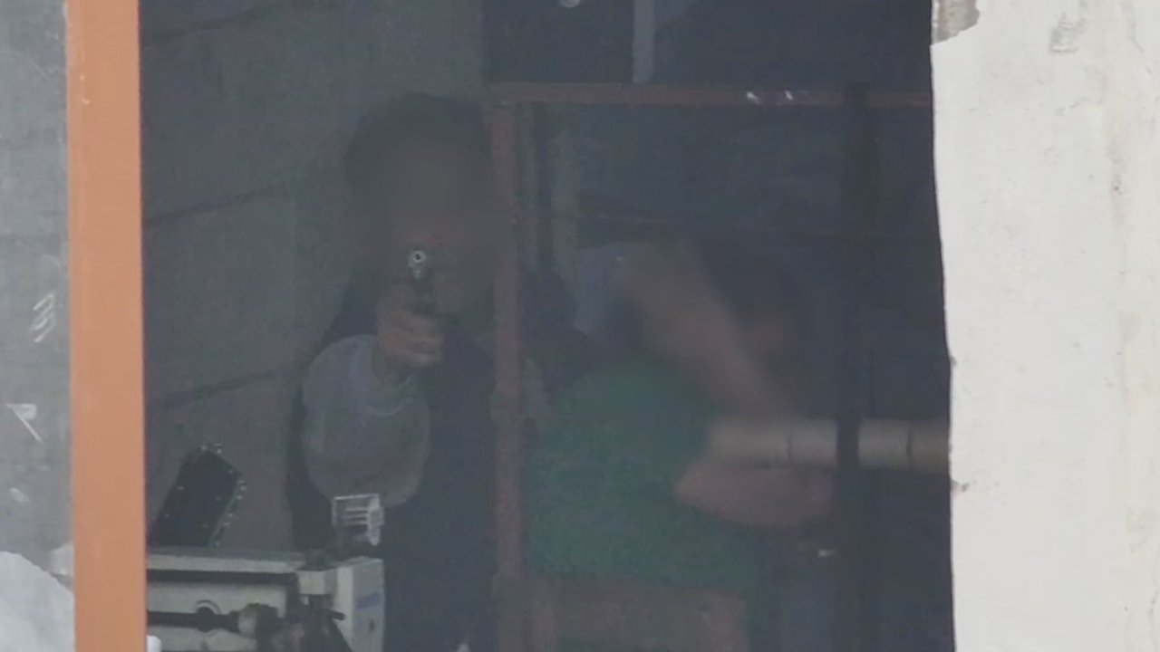 Gaziantep’teki rehine olayı adım adım dron kamerasında