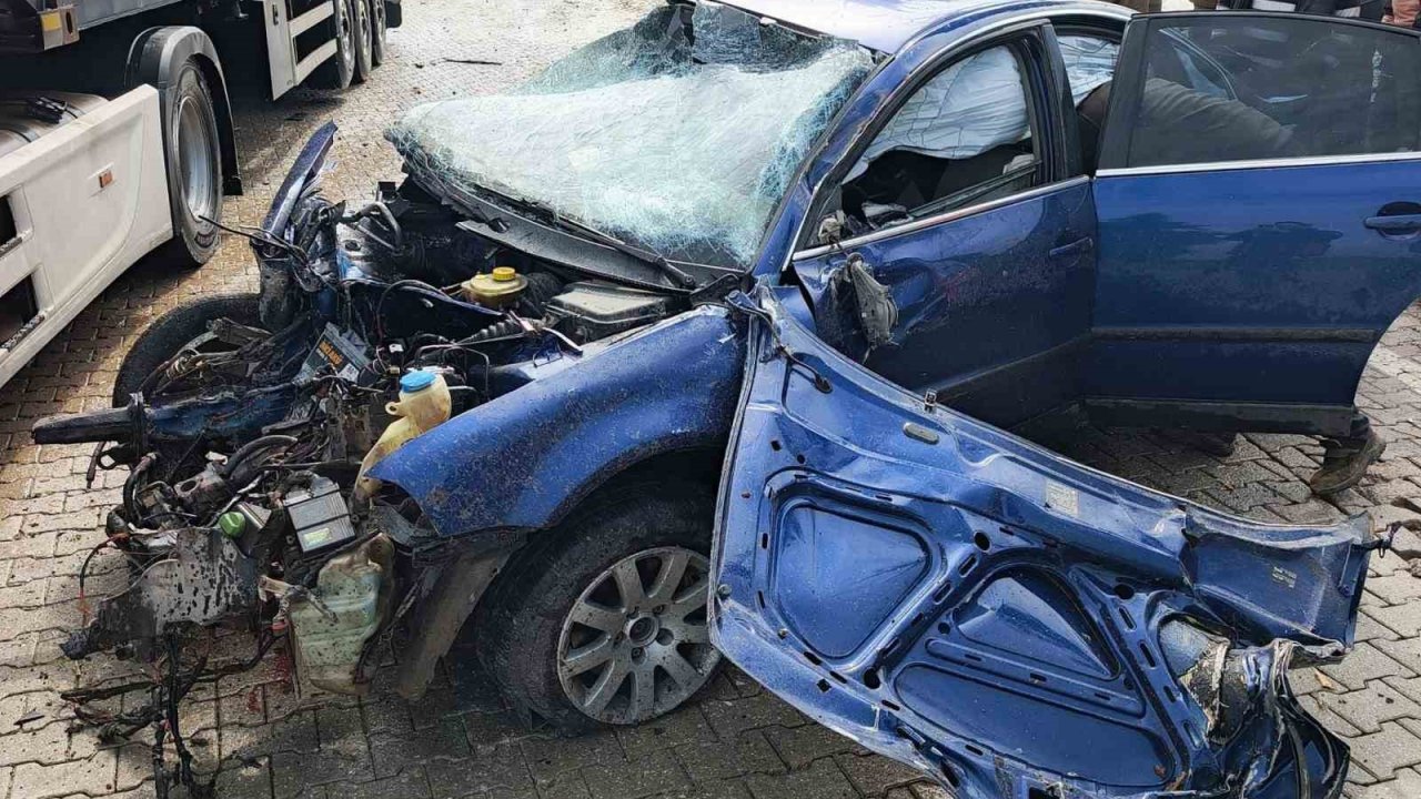 Kahramanmaraş’ta trafik kazası: 1 yaralı