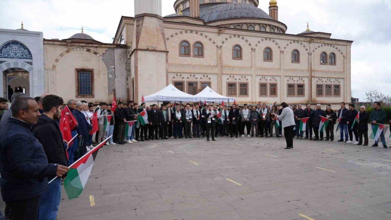 Üniversite öğrencilerinden Filistin’e destek açıklaması