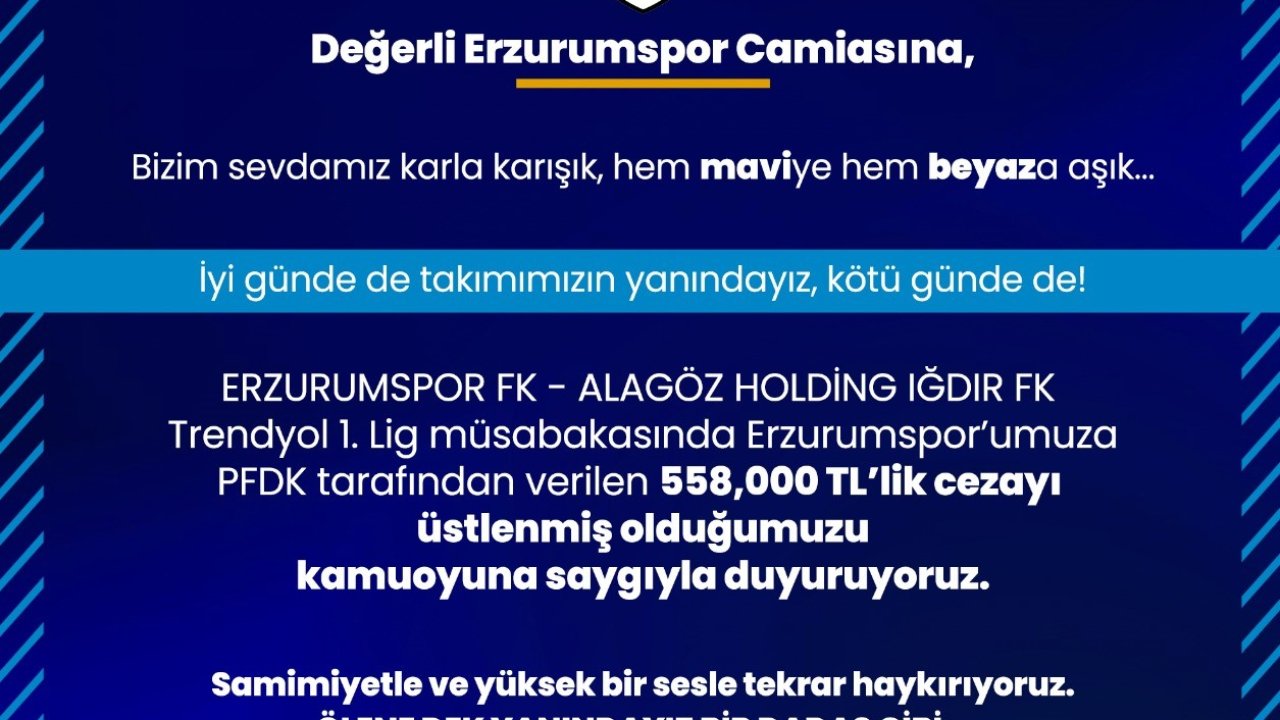 AK Parti İl Başkanı Küçükoğlu, "558 bin TL’lik cezayı üstleniyoruz"