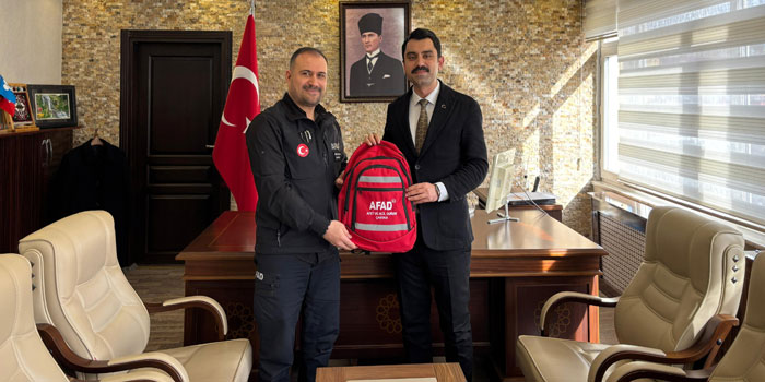 AFAD yetkililerinden Susuz Kaymakamlığı’na ziyaret