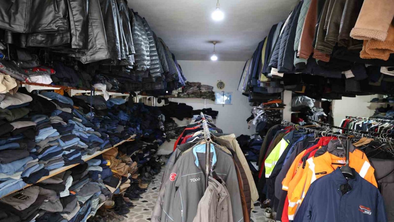 Bahçe sezonun başlamasıyla, ikinci el kıyafete talep arttı