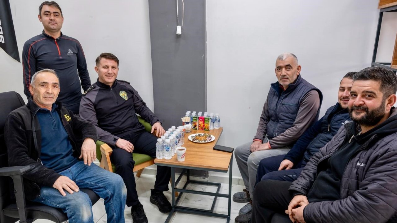 Emniyet Müdürü Çağlar esnafla buluştu