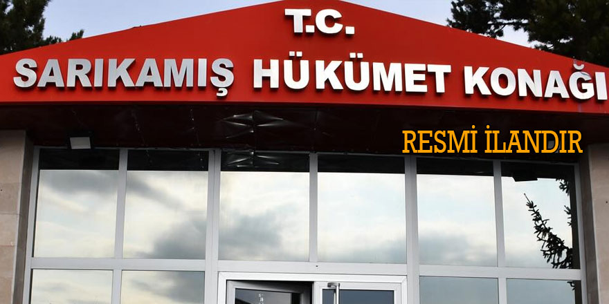 Taşınmazların Satışı Yapılacaktır