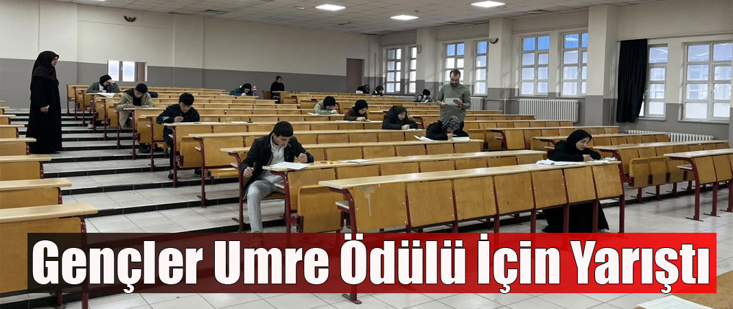 Kars’ta, Umre Ödüllü Gençlik Bilgi Yarışması yapıldı