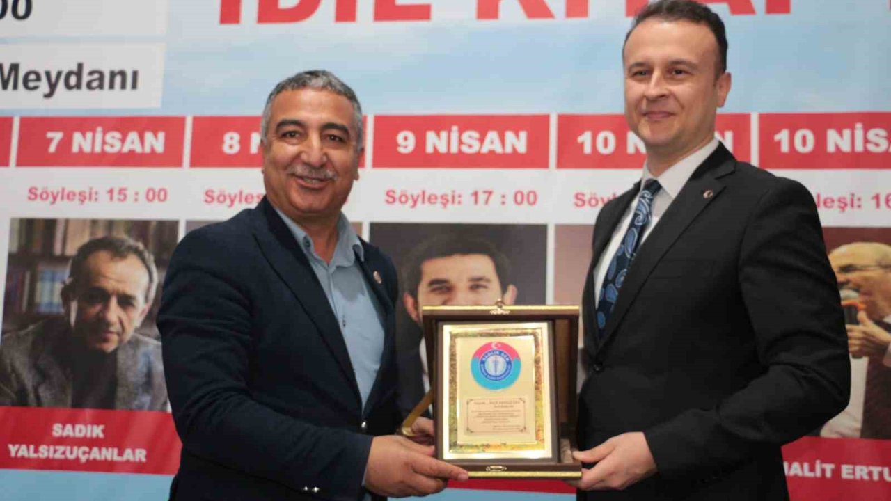 Sağlık-Sen’den Kaymakam Adıgüzel’e "Hizmet" plaketi