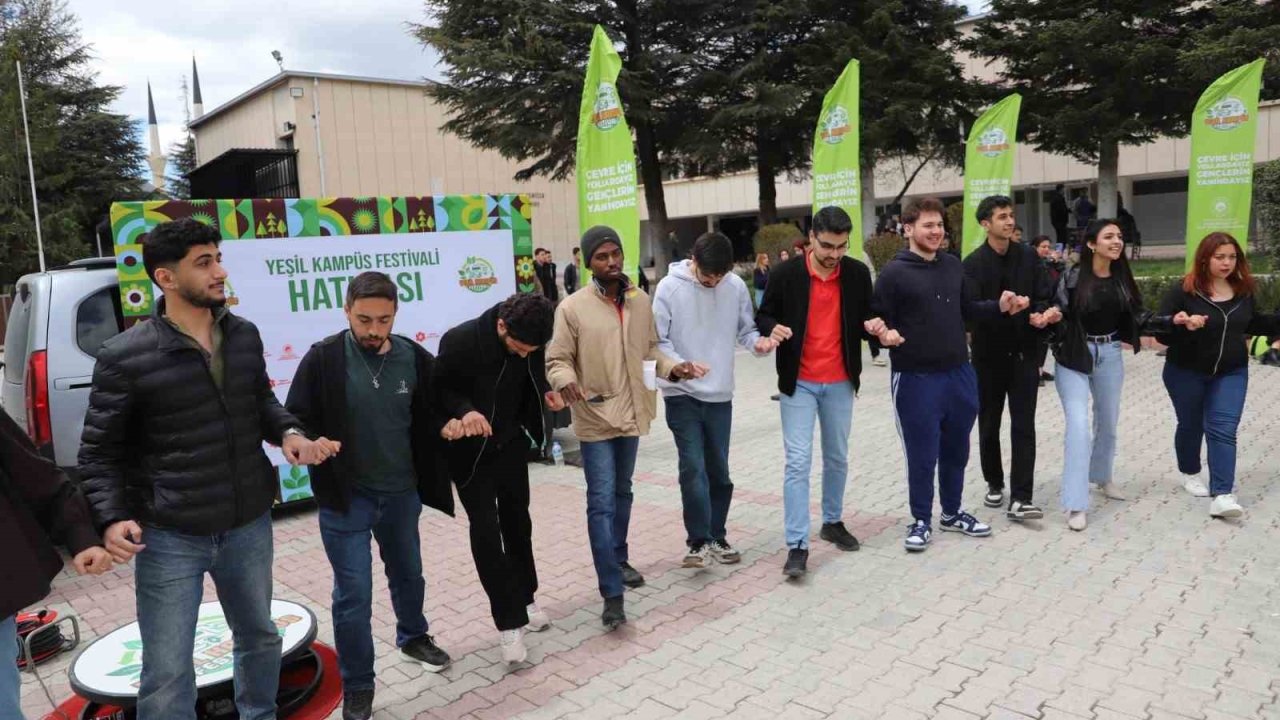 Fırat Üniversitesi’nde Yeşil Kampüs Festivali gerçekleştirildi