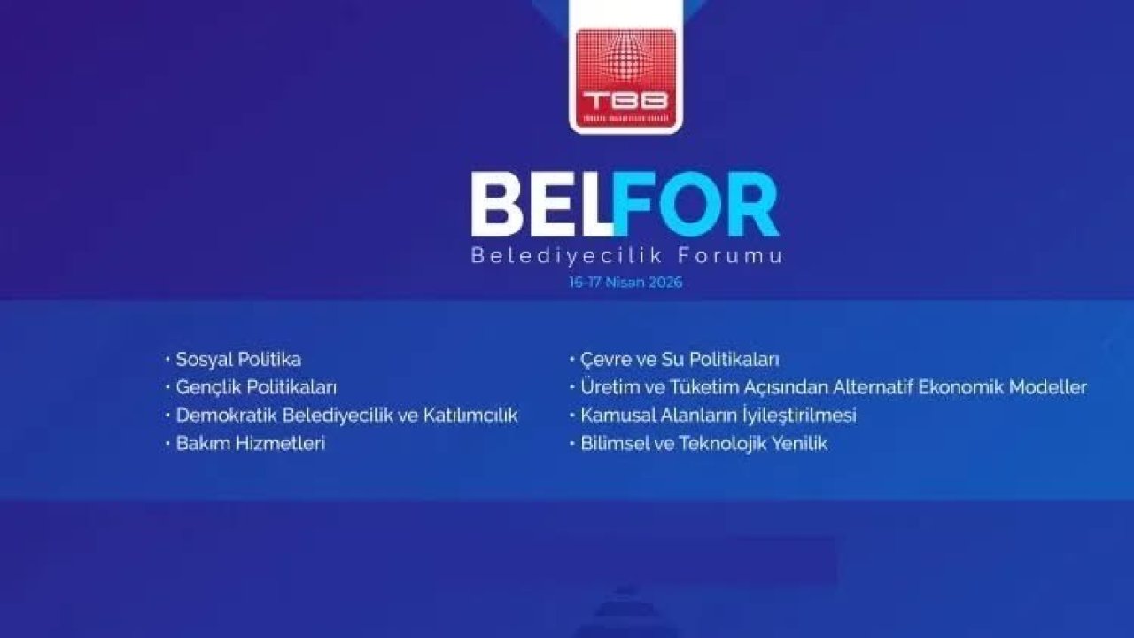 ÇAYCUMA’NIN Örnek Projeleri Türkiye Belediyeler Birliği Kürsüsünde