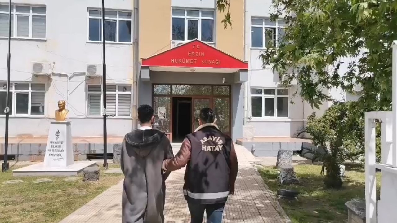 Erzin’de aranan şahıs yakalandı