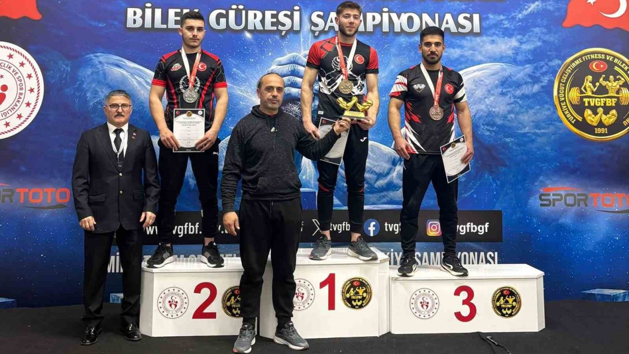 Kozanlı sporcu Türkiye şampiyonu oldu