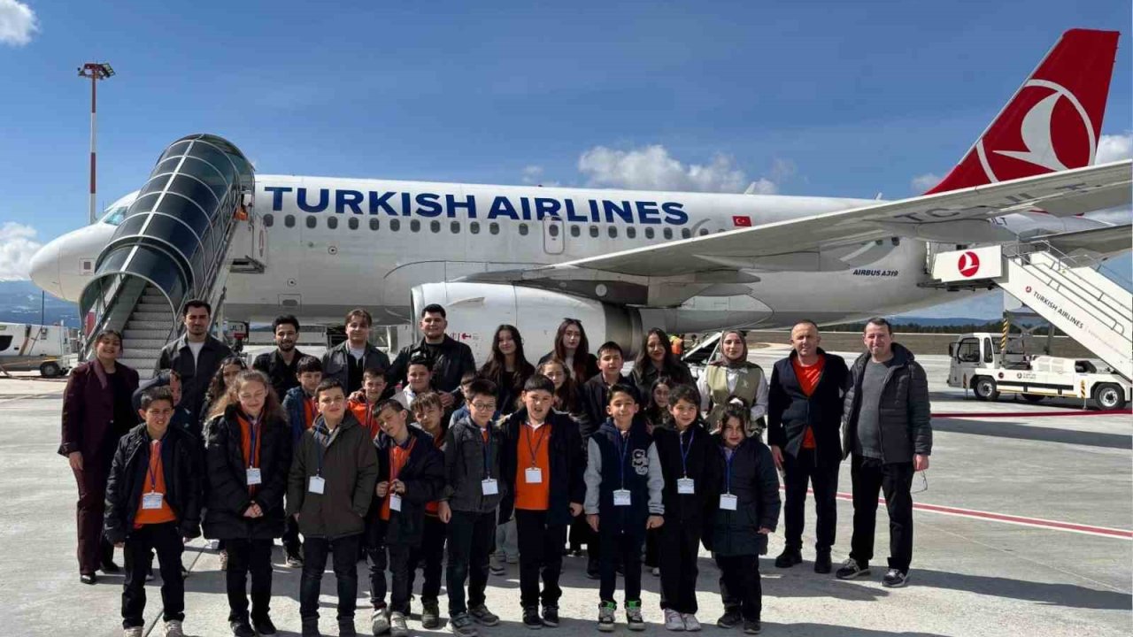 ’Minik kanatlar’ın havlimanı heyecanı