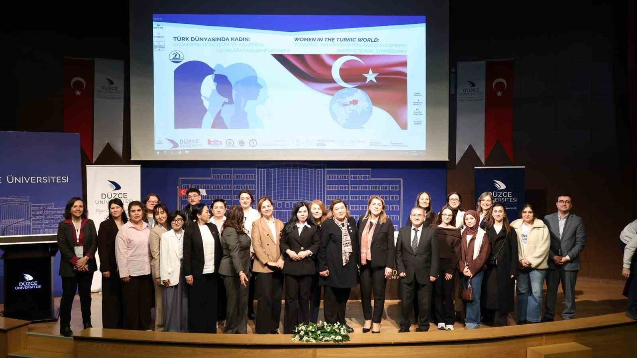 Türk Dünyasında kadın sempozyumu başarıyla tamamlandı