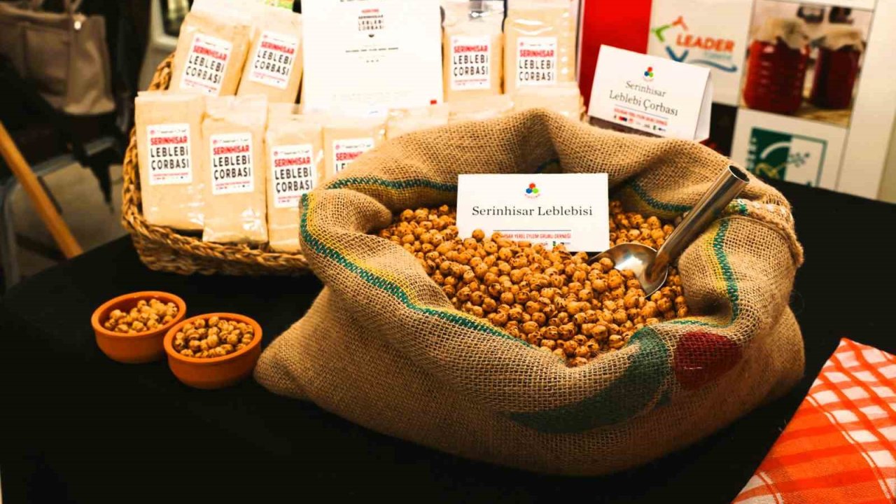 Serinhisar’a özgü yöresel ürünler Leader zirvesinde beğeniye sunuldu