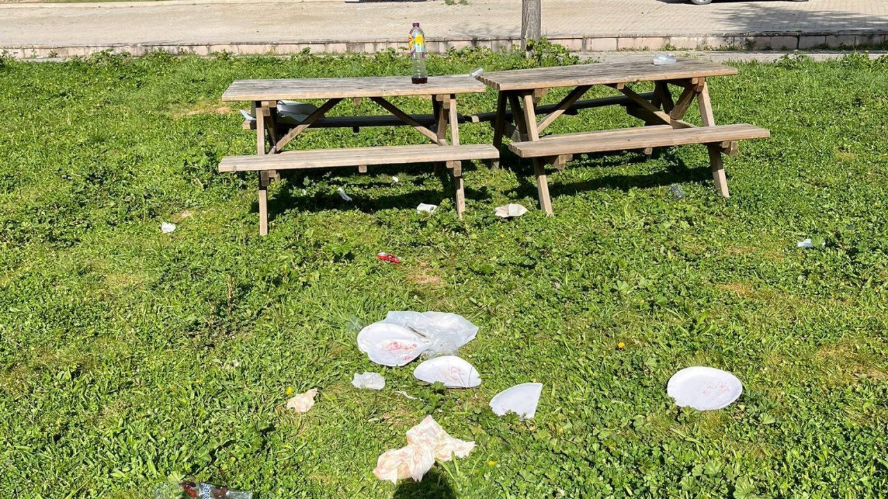 Tarihi alan çöplüğe döndü