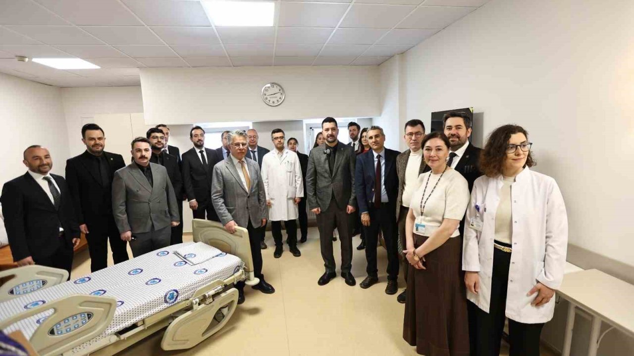 Eskişehir’de umuda dokunan proje: ESMİAD’dan onkolojiye 3 yeni hasta odası