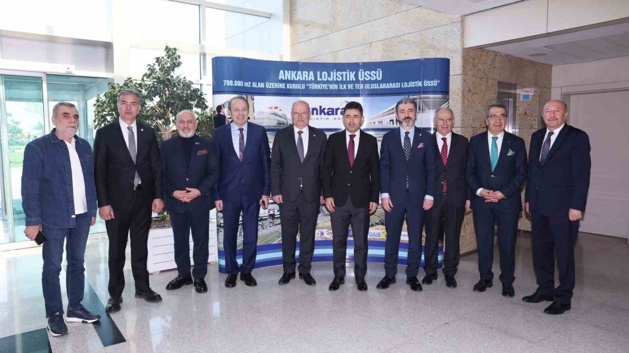 ATO Başkanı Baran: "Türkiye’nin kalbi Ankara, demiryolu ile karayolunu entegre ederek, ticaret ve lojistiği aynı potada eritiyor"