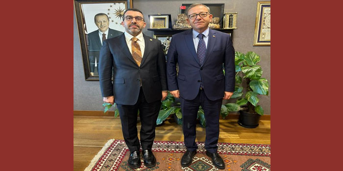 Polat'tan, TBMM'de Çalkın'a Ziyaret