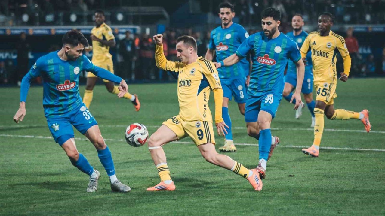 Fenerbahçe ile Çaykur Rizespor 48. randevuda