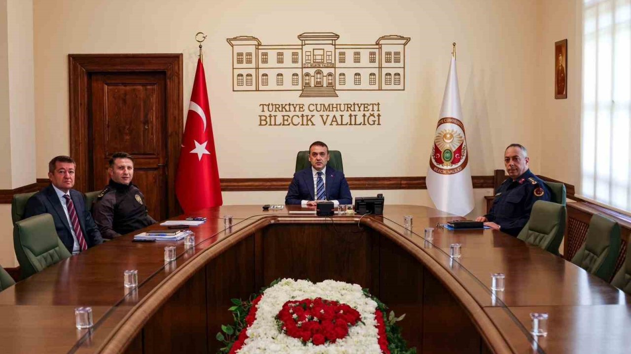 Okullara yönelik saldırılar sonrası Bilecik’te güvenlik tedbirleri masaya yatırıldı