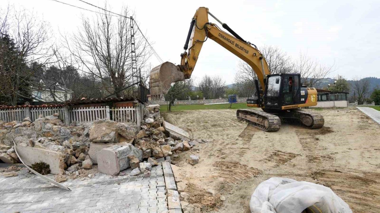 Osmangazi Belediyesi’nden kaçak yapılaşmaya geçit yok