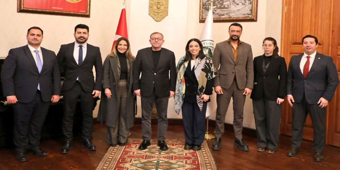 Kars Valiliğinde Kültür ve Sanat Yarışmaları heyeti kabul edildi