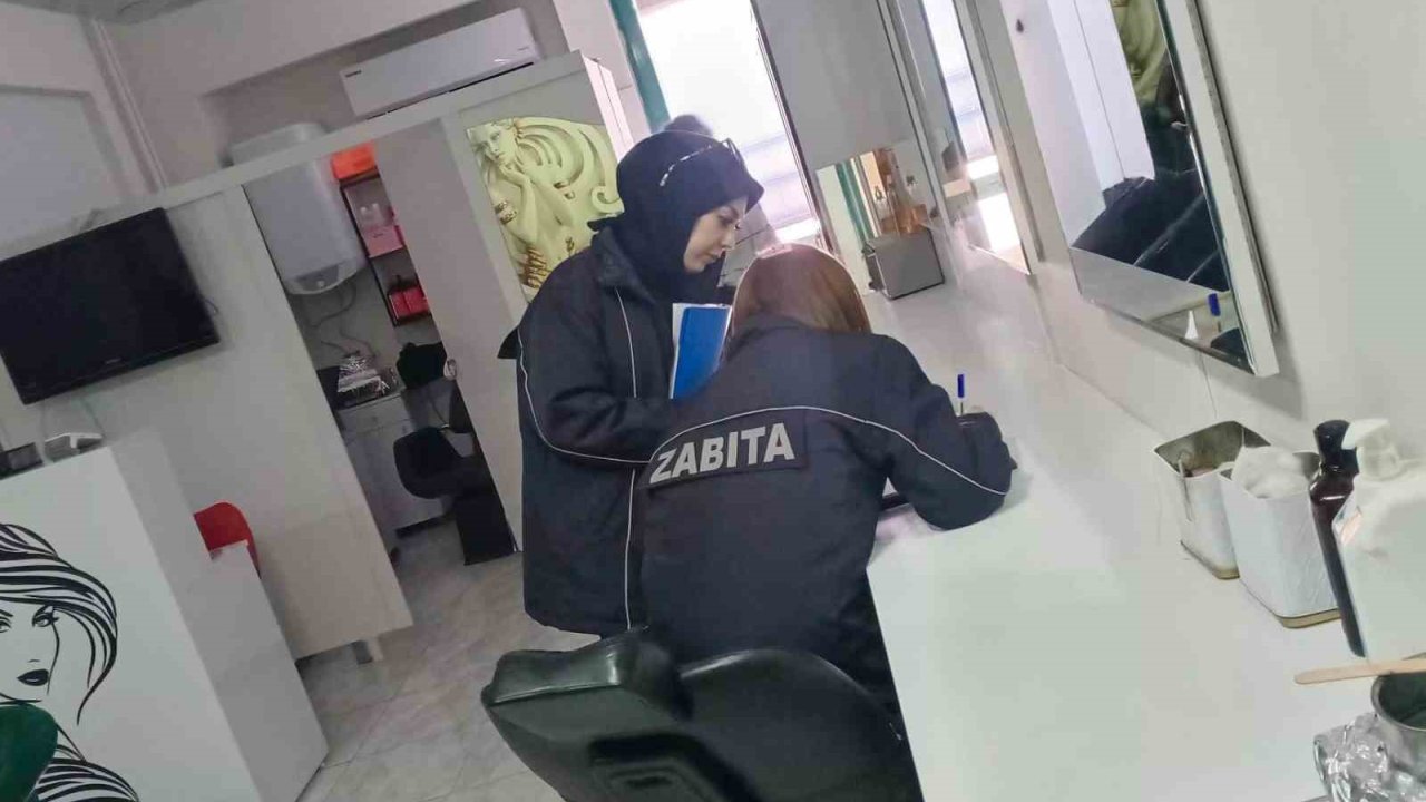 Erzincan’da kuaför ve güzellik merkezlerine denetim