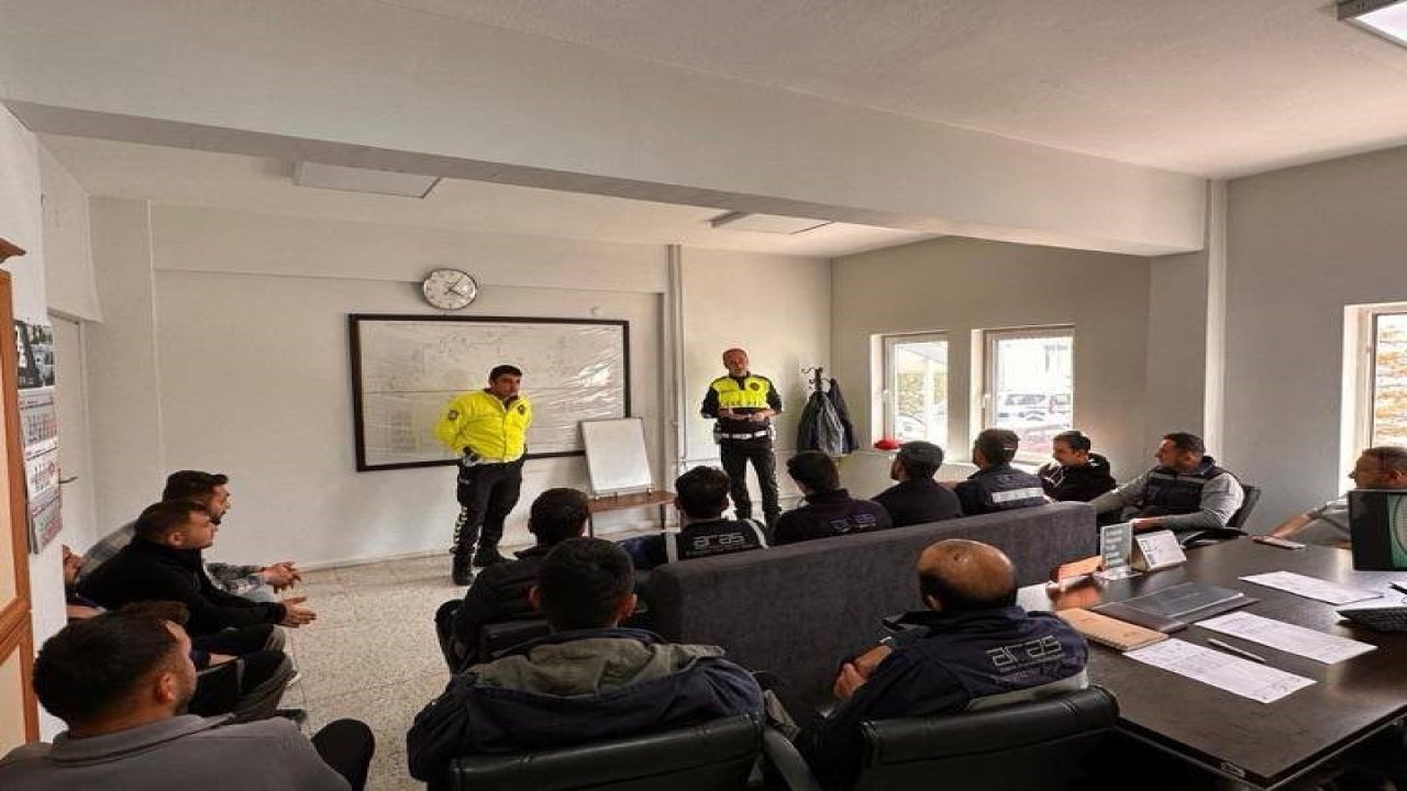 Erzincan’da "Trafikte Sıfır Can Kaybı" eğitimleri sürüyor