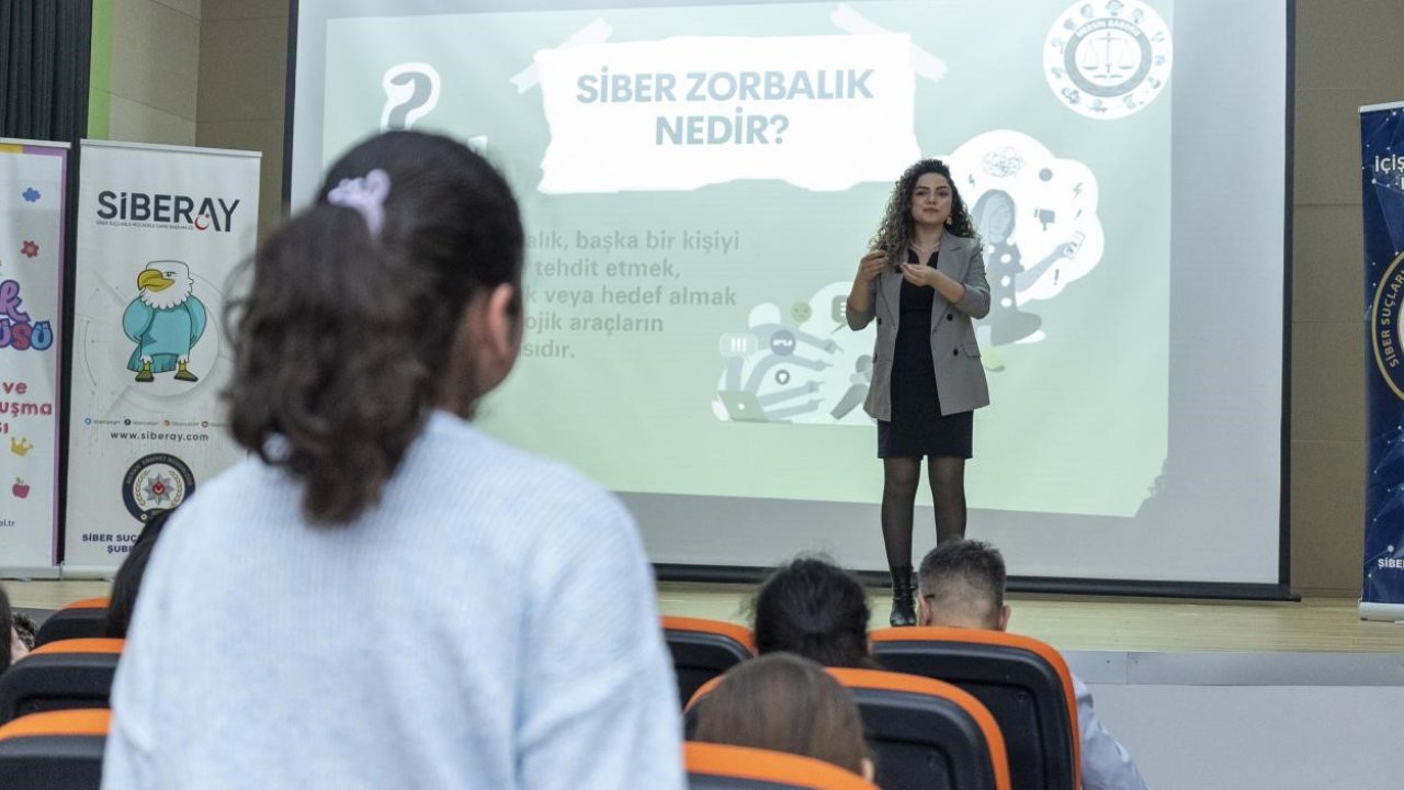 Mersin’de çocuklara siber güvenlik eğitimi verildi