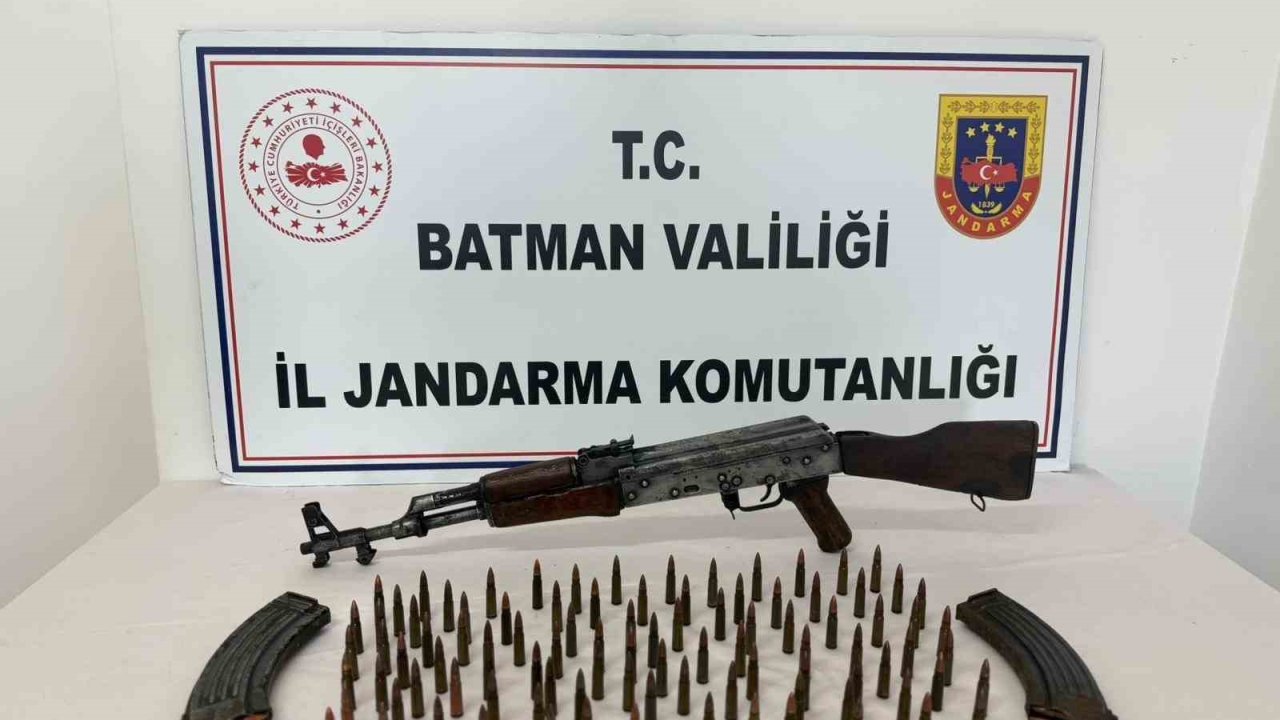 Batman’da ruhsatsız silah operasyonu: 2 tutuklama