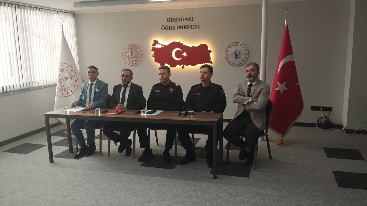 Kuşadası’nda okul güvenliği masaya yatırıldı