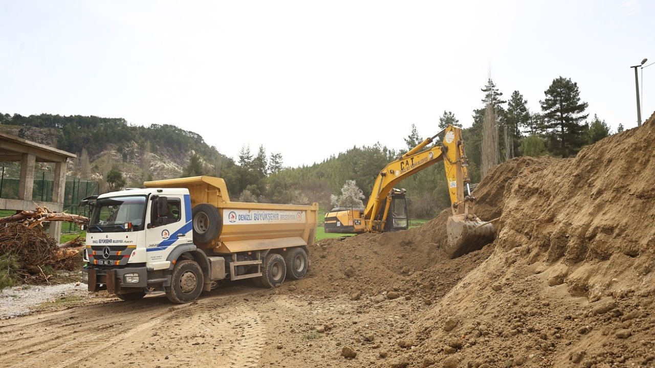 Çameli Elmalı yolu modern üst yapıya kavuşuyor
