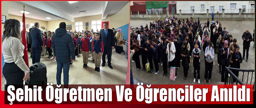 Kars’ta okullarda bayrak töreni Yapıldı