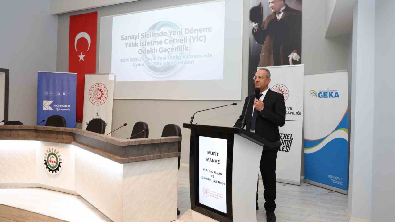 Denizli OSB’de devlet destekleri bilgilendirme toplantısı düzenlendi