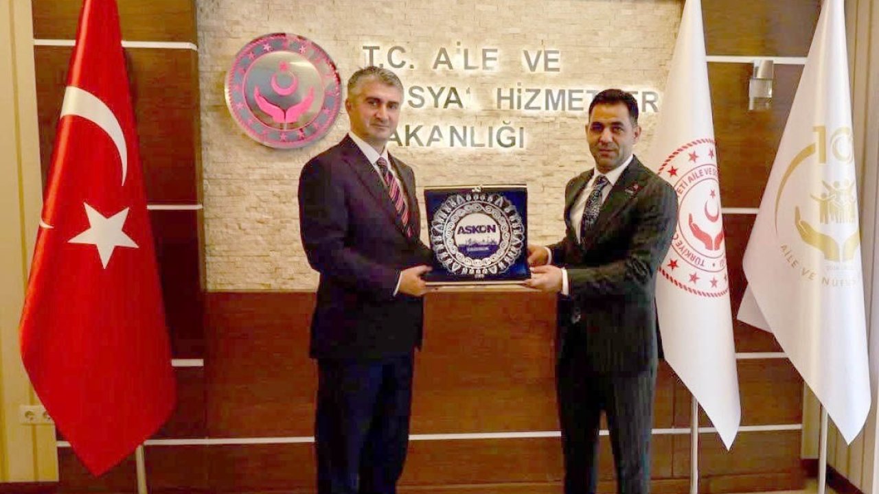 ASKON yönetiminden Bakan Yardımcısı Tarıkdaroğlu’na ziyaret